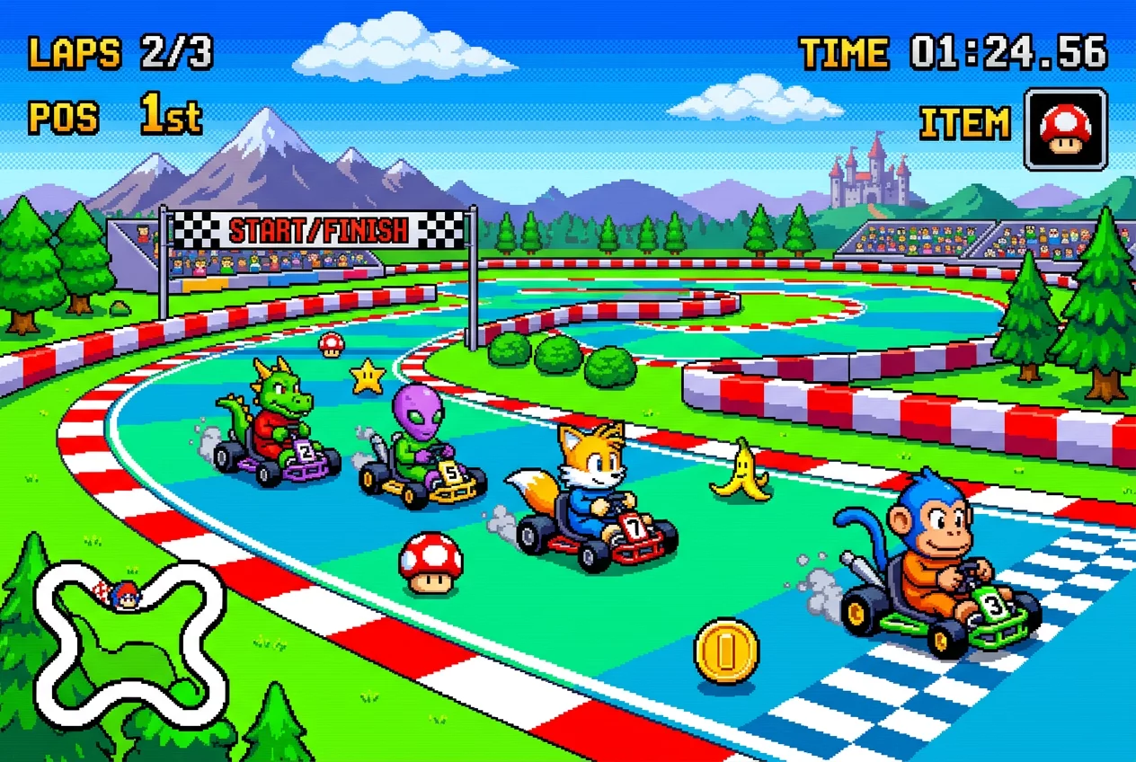 Kart Racing Pioneer