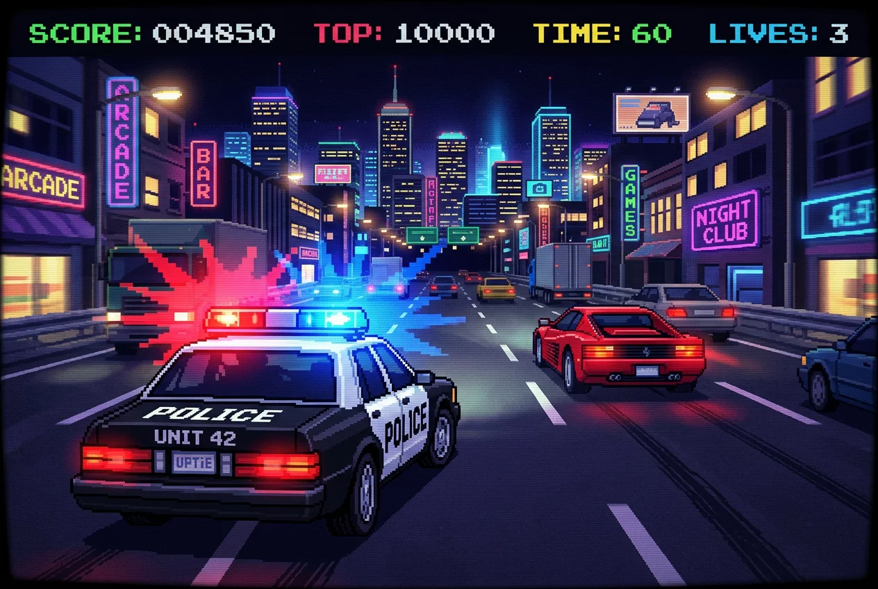 Pursuit Arcade History